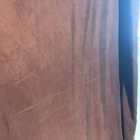 SOLD EUC Jenni Kayne Rip Slip Dress Sz L in limited edition brown - Picture 2 of 6